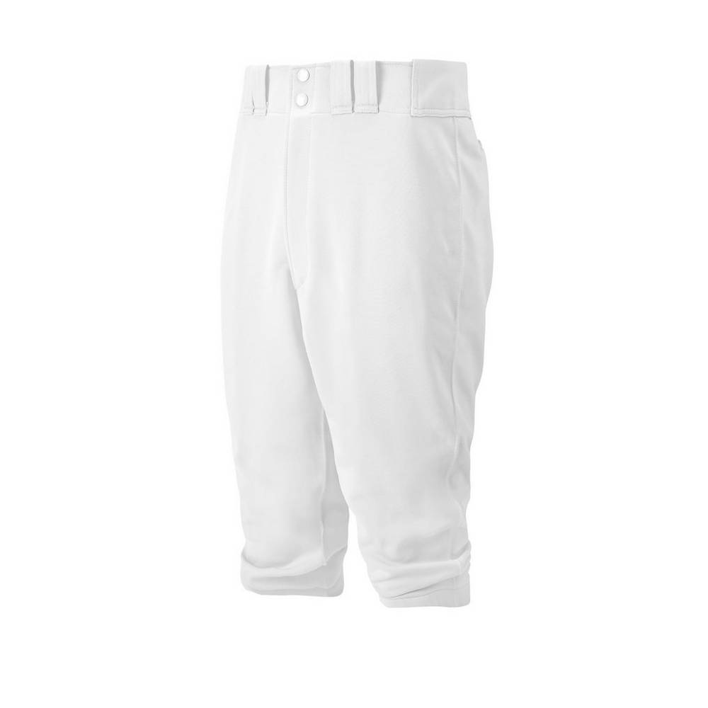 Pantaloni Mizuno Baseball Premier Short Uomo - Bianche - 12507-RIDA